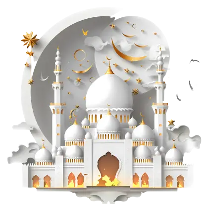 Beautiful White Mosque