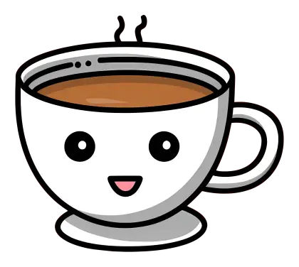 Cute Cartoon Coffee Cup Illustration