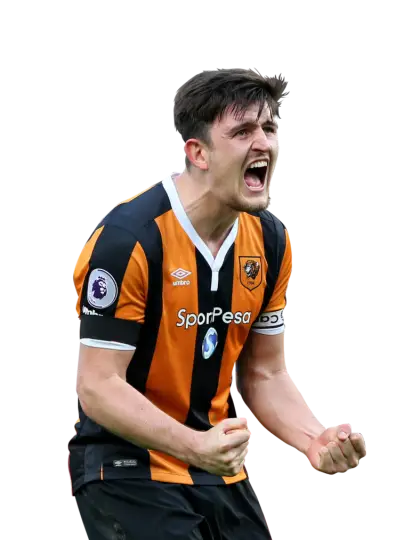 Excited Football Player
