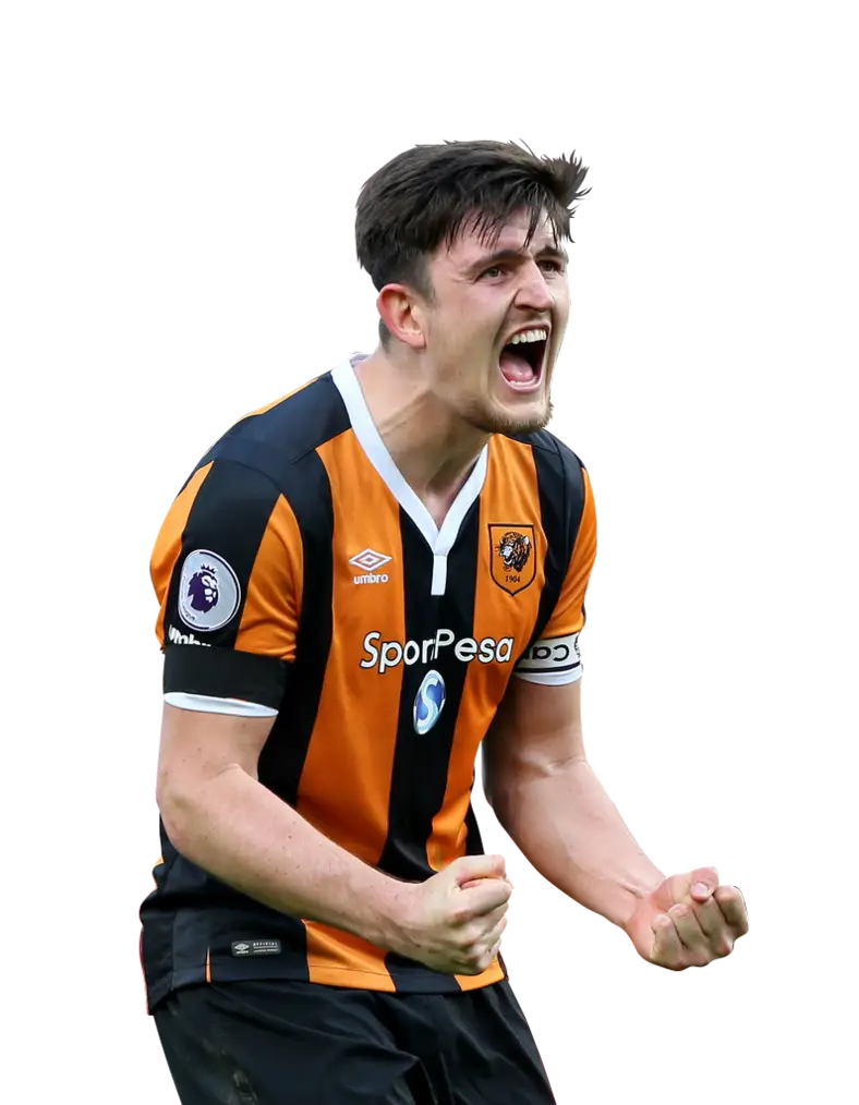 Excited Football Player
