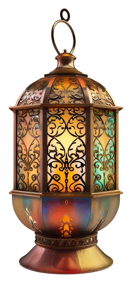 Ornamental Lantern with Intricate Design
