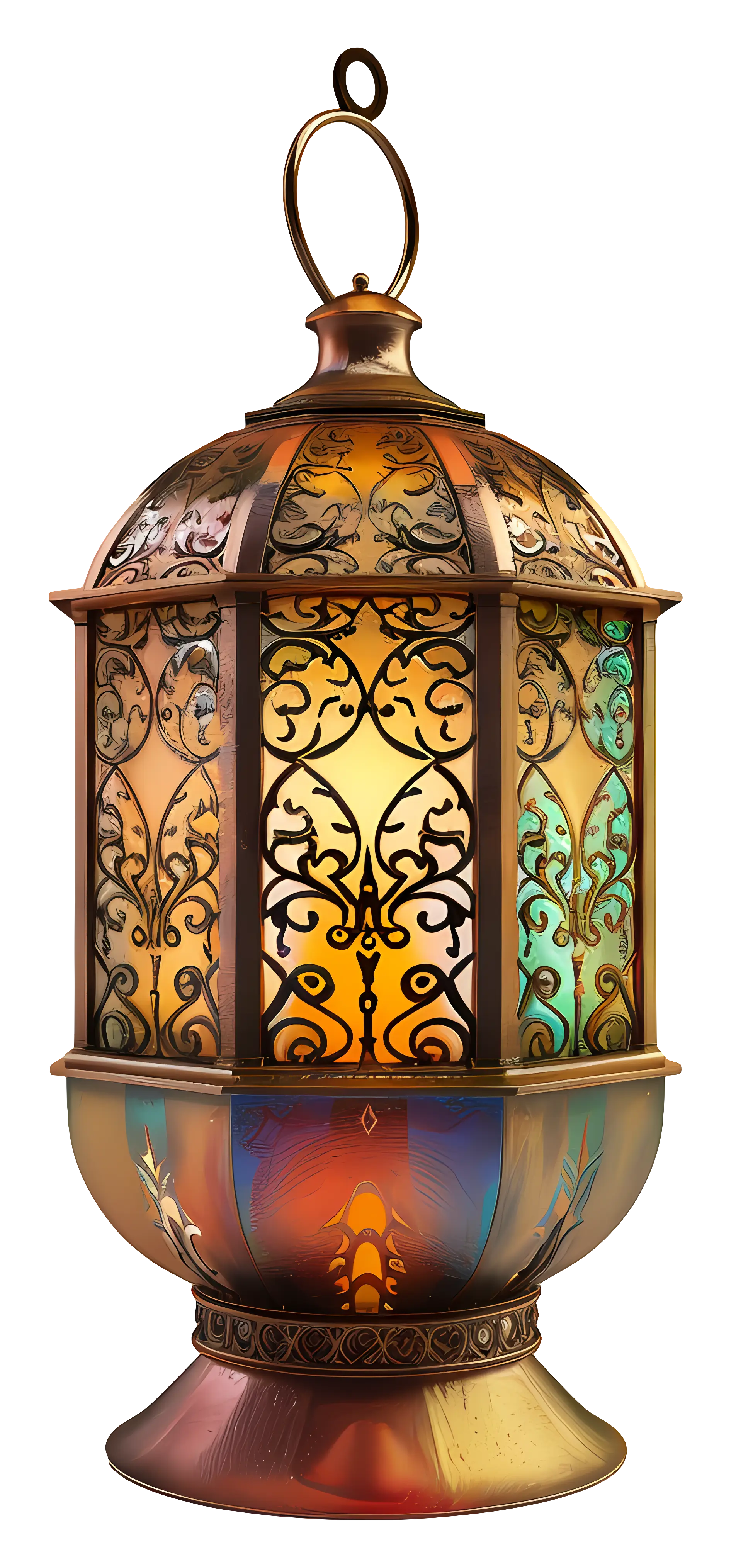 Ornamental Lantern with Intricate Design