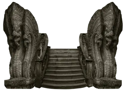 Ancient Stone Staircase