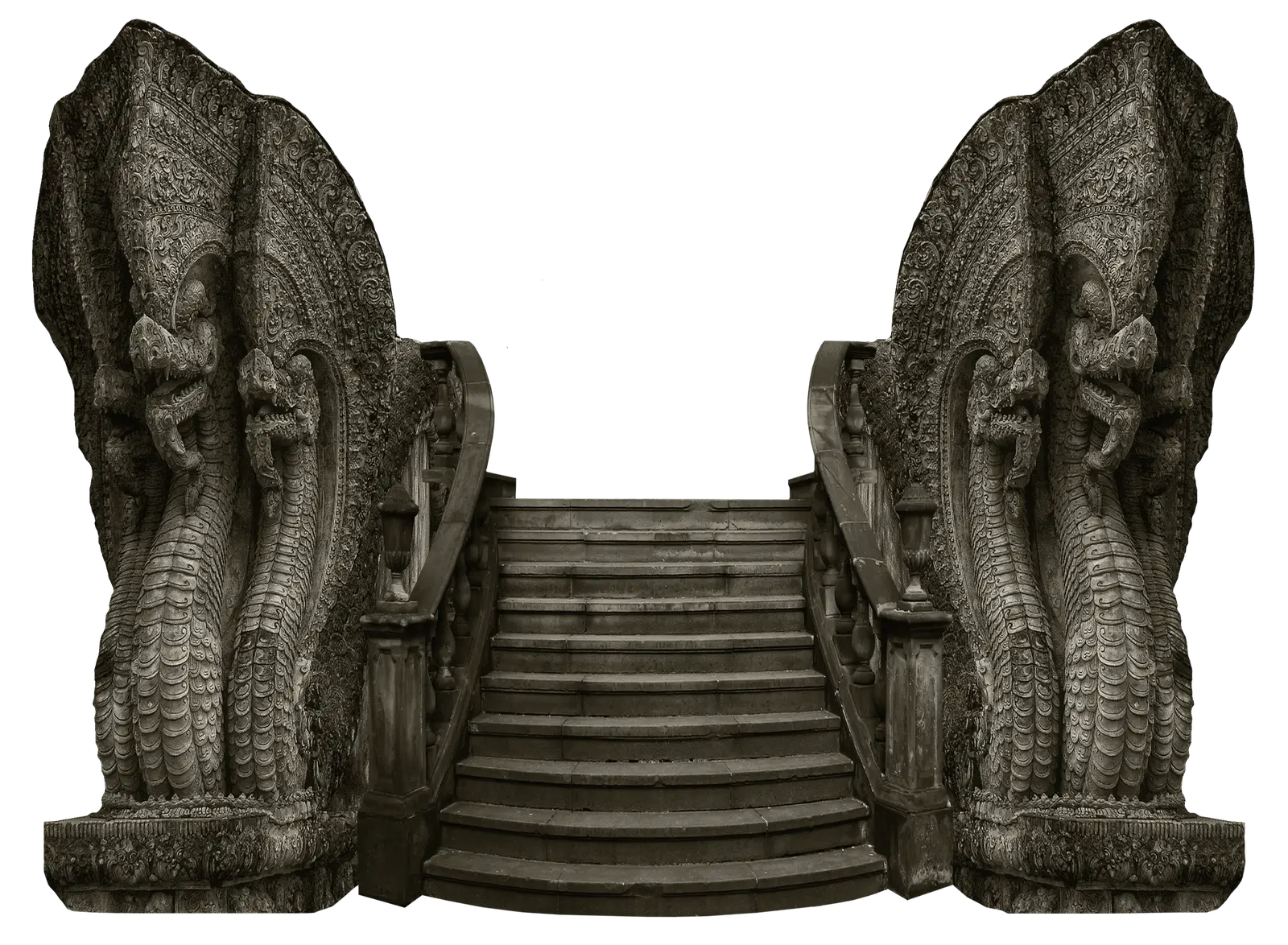 Ancient Stone Staircase