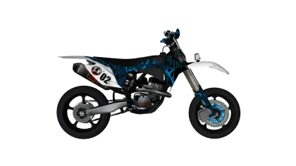 Stylish Dirt Bike Design