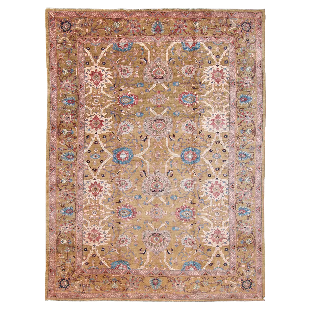 Patterned Rug with Intricate Design