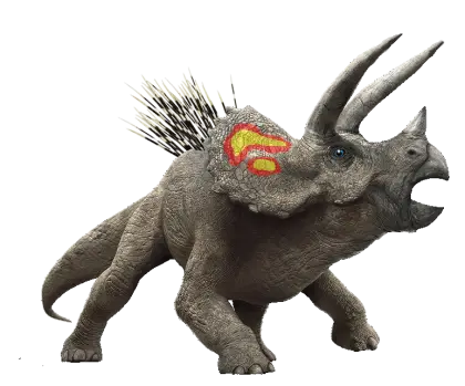 Triceratops Dinosaur Illustration