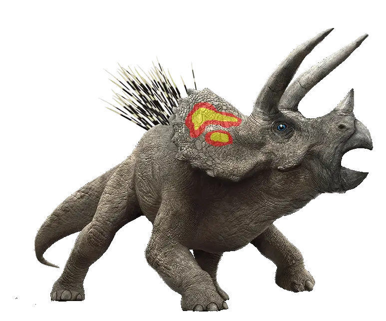Triceratops Dinosaur Illustration