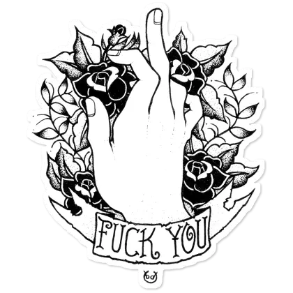 Hand Gesture with Roses