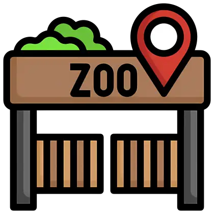 Zoo Entrance Illustration