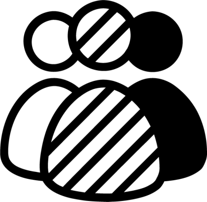 Abstract Black Shapes Design