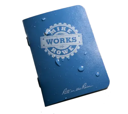 Blue Waterproof Notebook for Writing