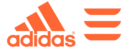 Adidas Orange Logo Design