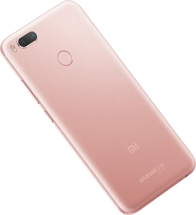 Pink Smartphone Back View