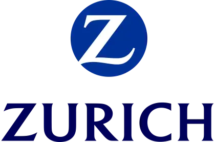 Zurich Logo with Blue Circular Design