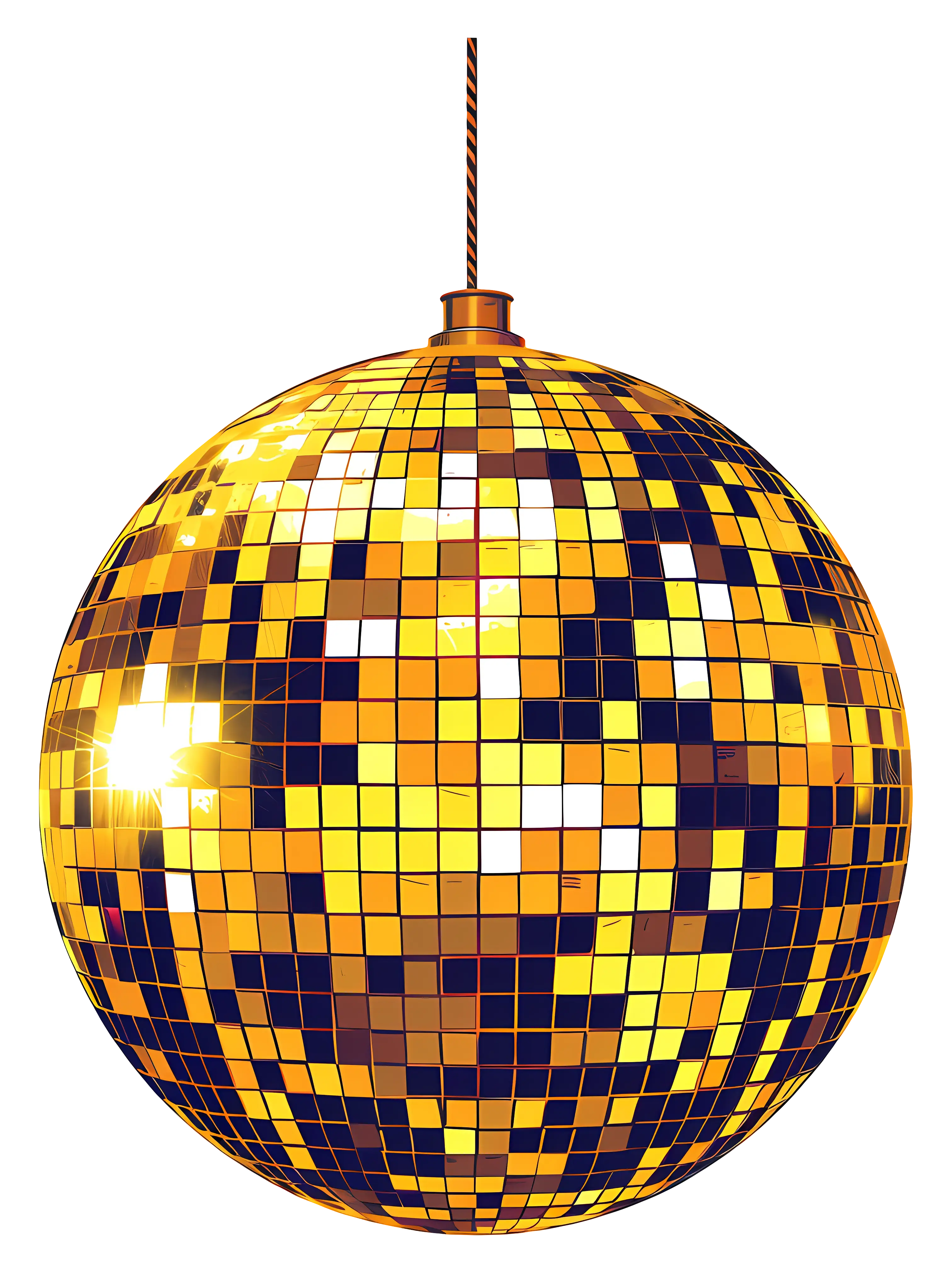 Gold Disco Ball Party Decoration