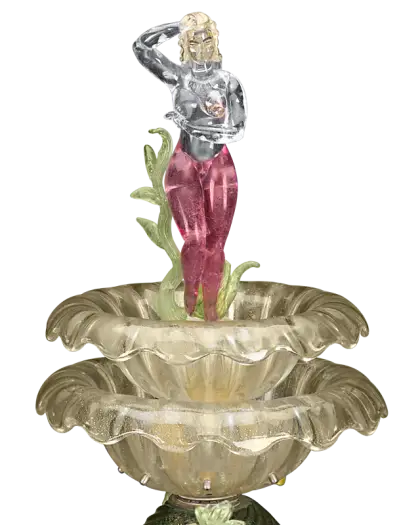 Fountain with Female Statue