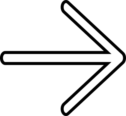 Outlined Right Arrow