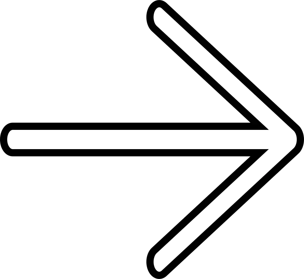 Outlined Right Arrow
