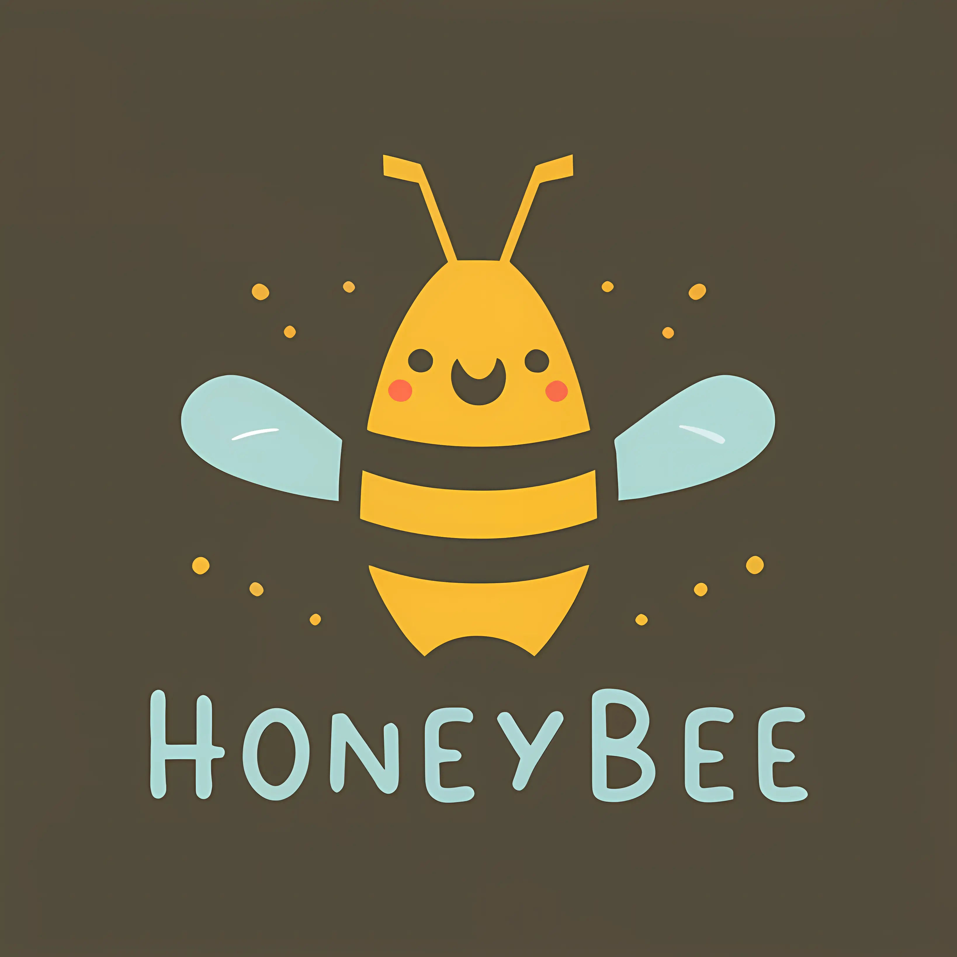 Cute Honeybee Illustration