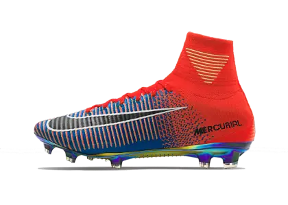 Red and Blue Soccer Cleats for Optimal Performance