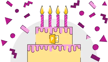 Birthday Cake with Candles