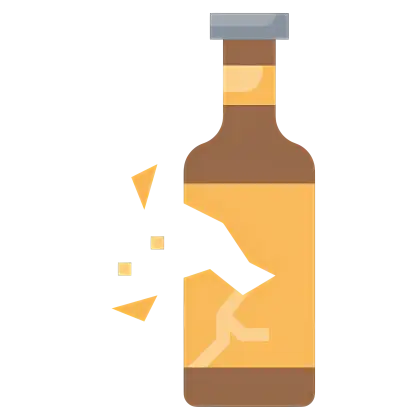 Broken Bottle Icon