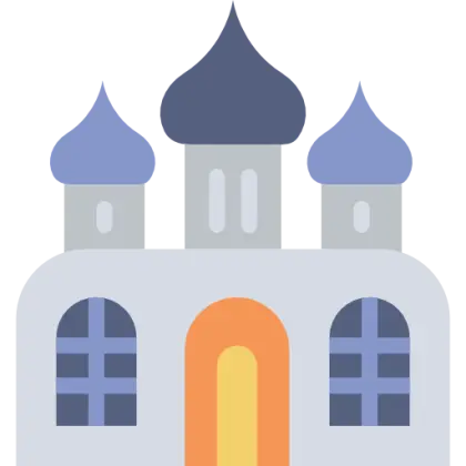 Medieval Castle with Towers