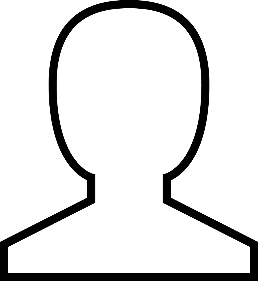 Minimalistic Simple Person Icon