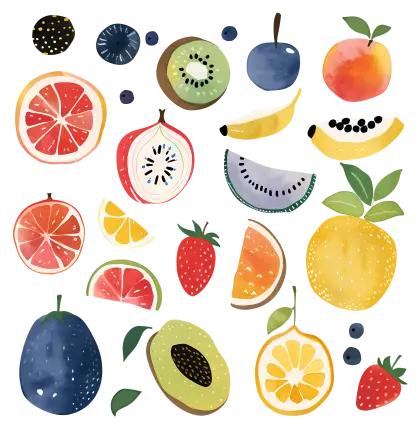 Assorted Colorful Fruits