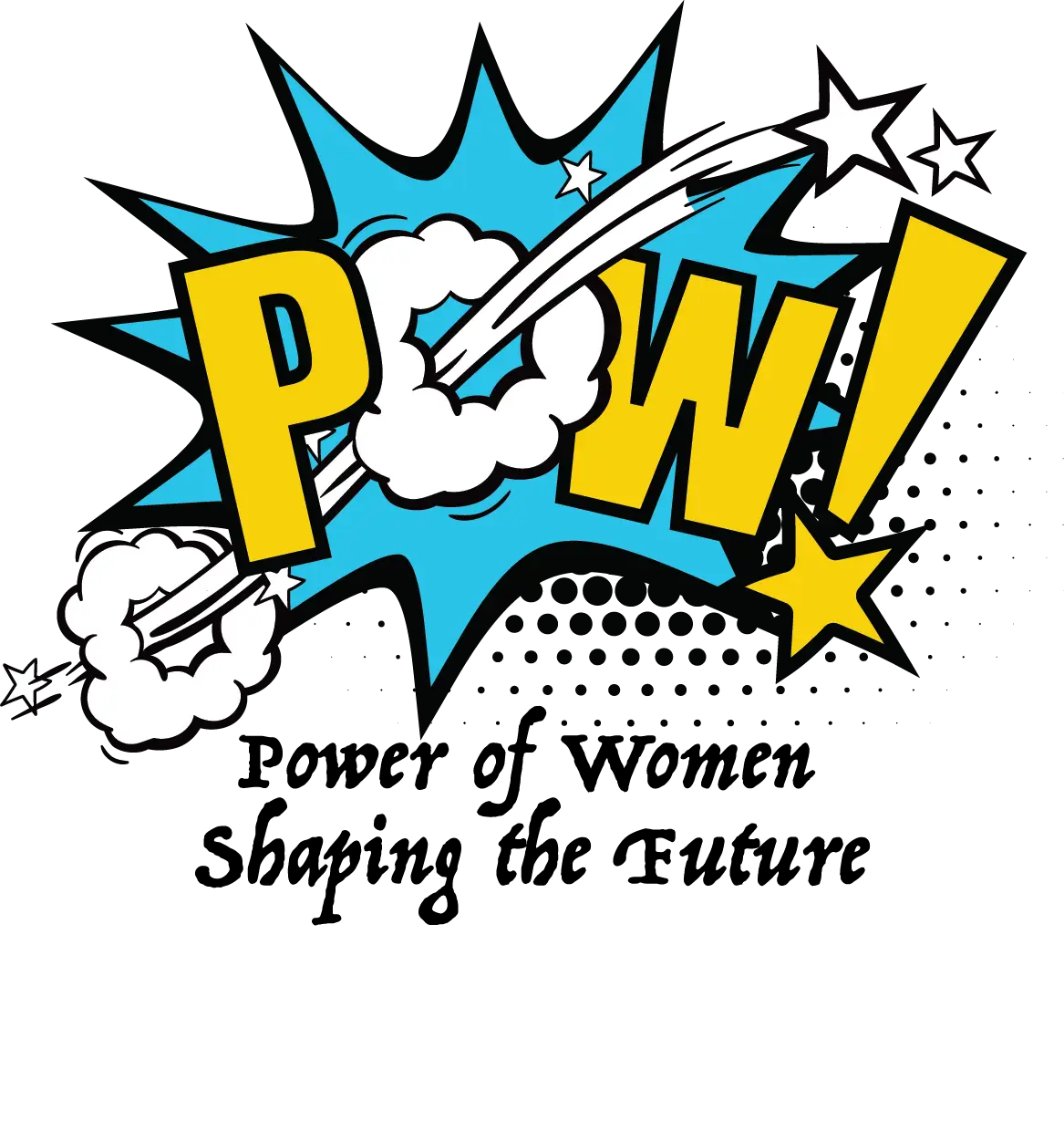 POW! Comic Text for Women Empowerment