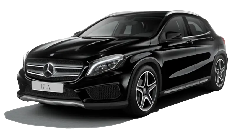 Black Mercedes-Benz Luxury SUV