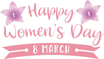 Happy Women&#039;s Day Celebratory Greeting