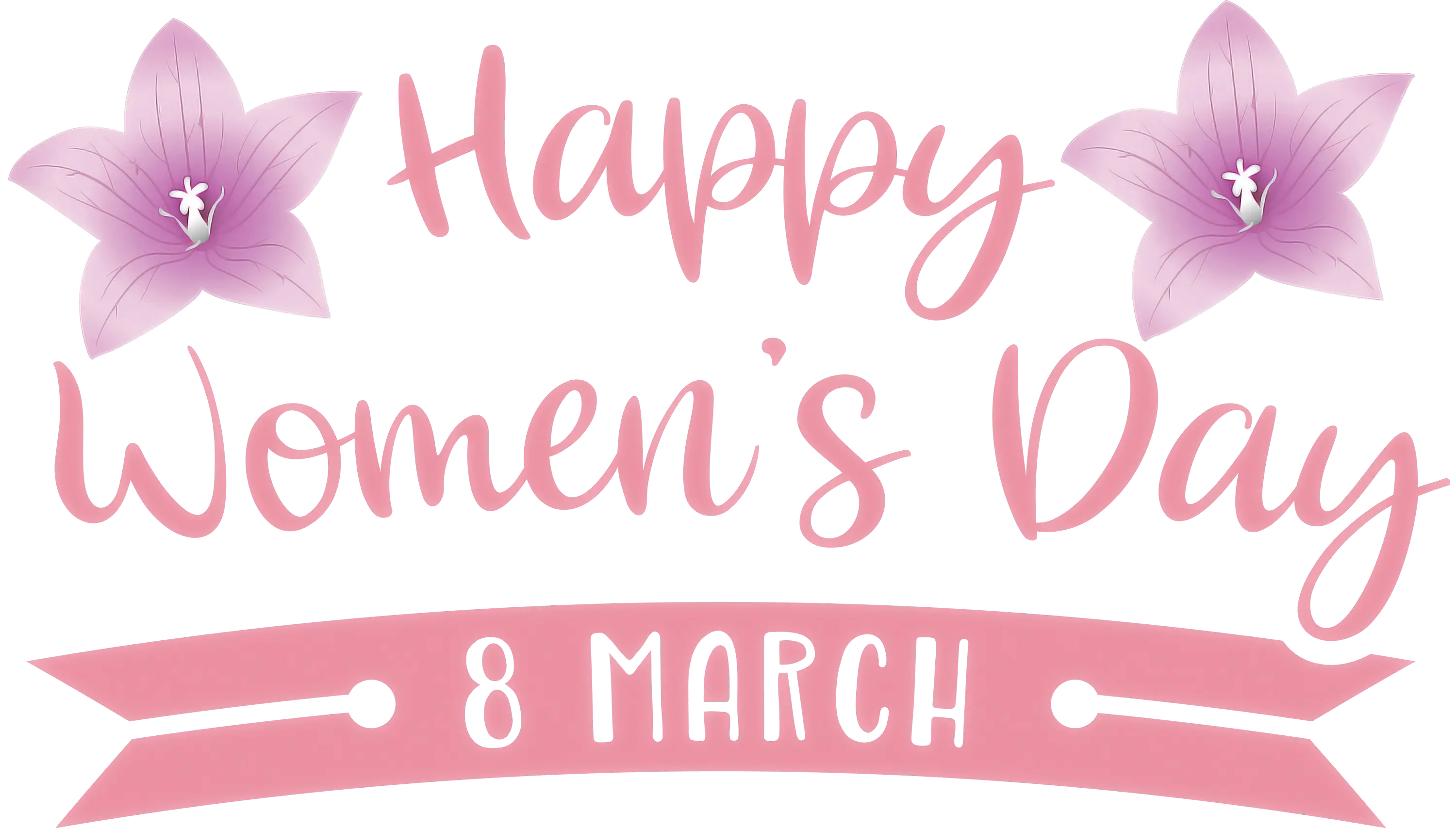 Happy Women's Day Celebratory Greeting