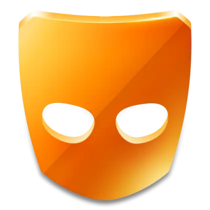 Orange Mask Icon