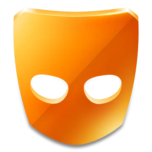 Orange Mask Icon