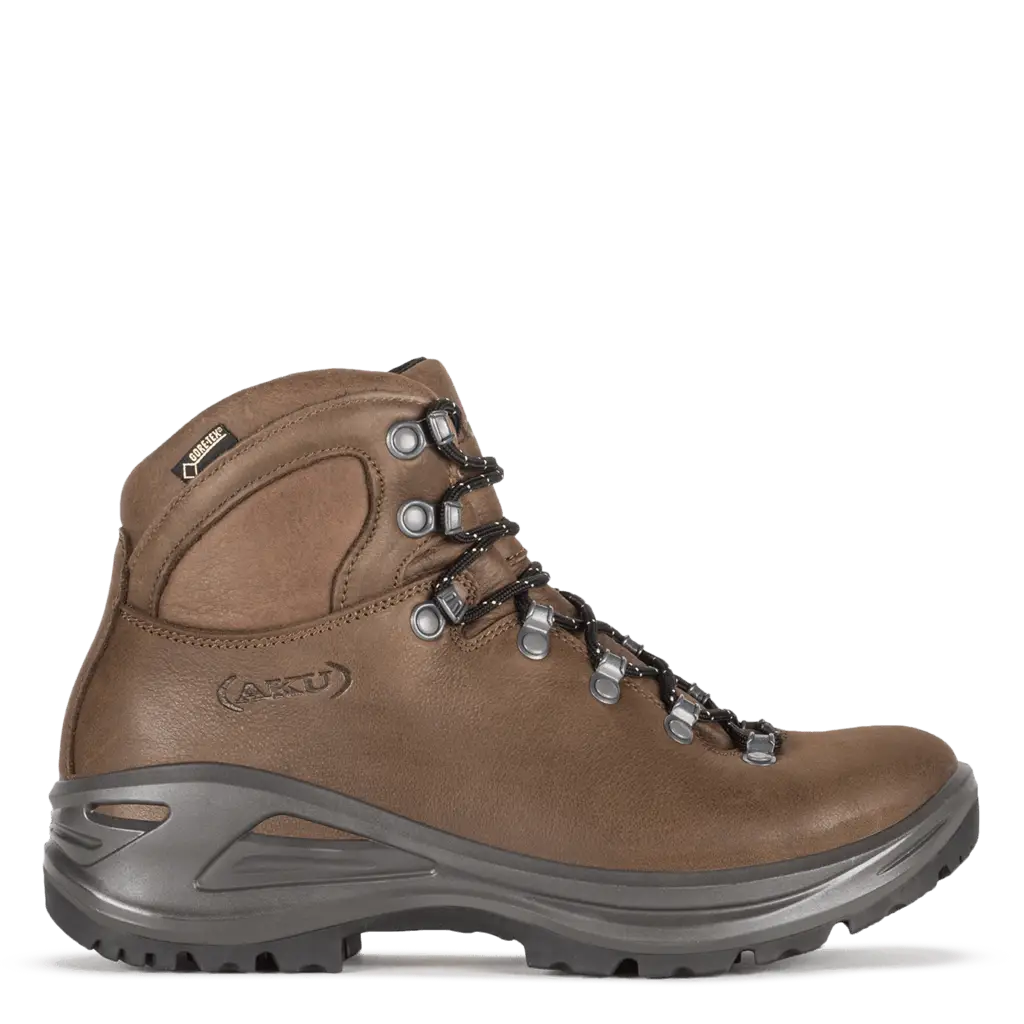 Durable Brown Hiking Boot for Outdoors