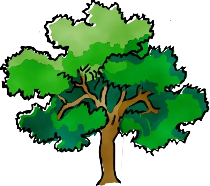 Illustration of a Green Tree