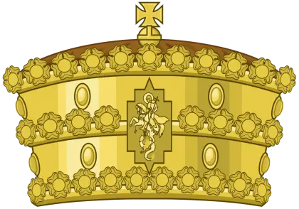 Golden Crown with Jewels