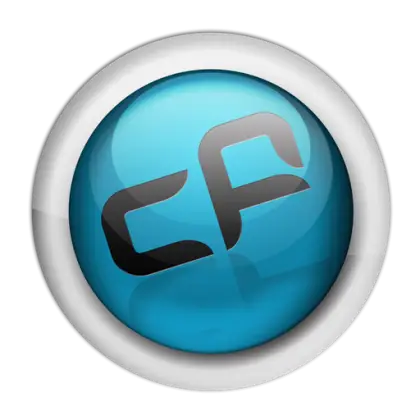 CF Logo in Blue Circle