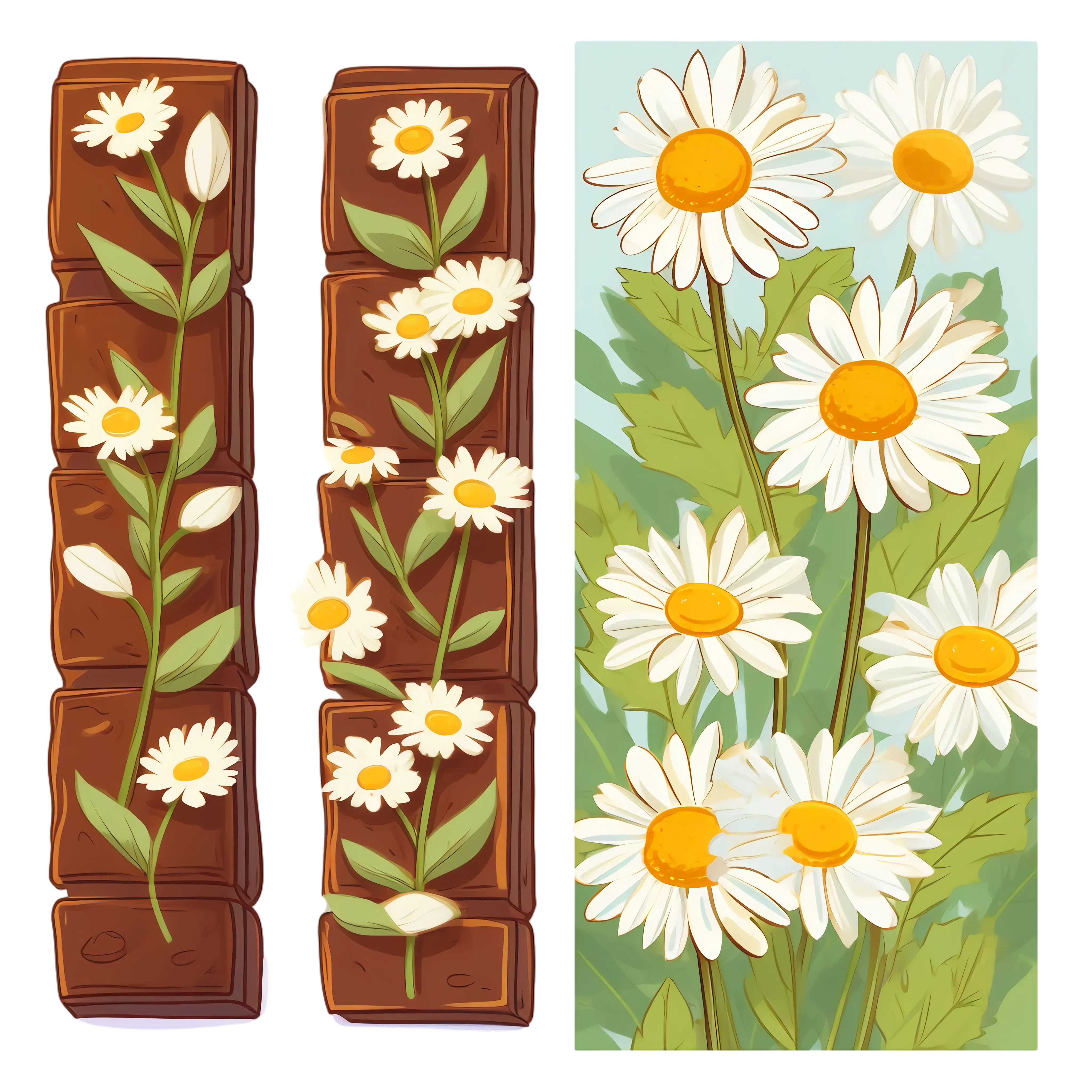 Daisies and Chocolate Bars