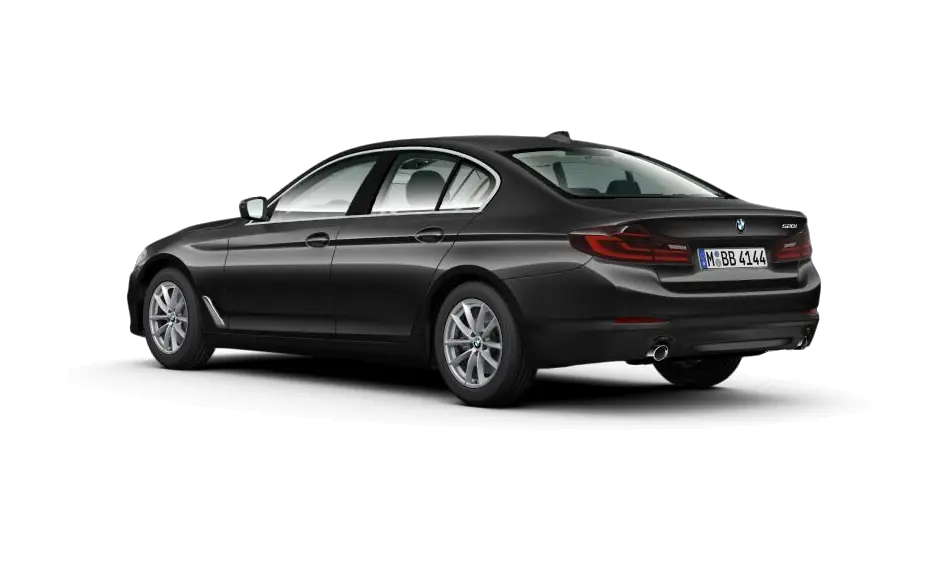 Black Luxury Sedan Car with Elegant Design