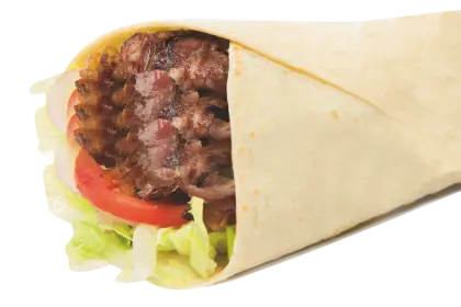 Delicious Beef Wrap with Veggies