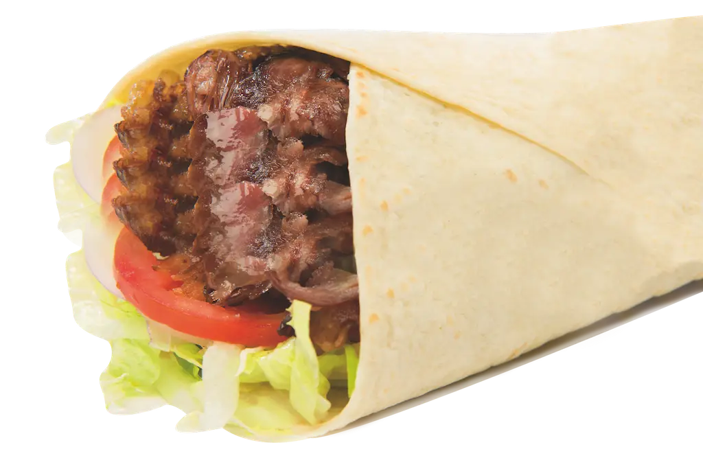 Delicious Beef Wrap with Veggies