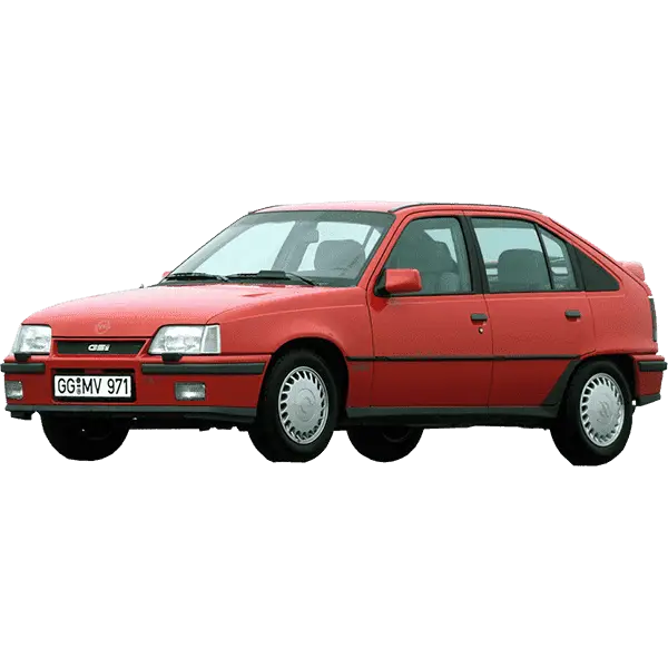 Red Hatchback Car