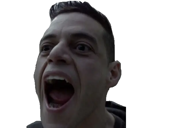 Shouting Face Expression