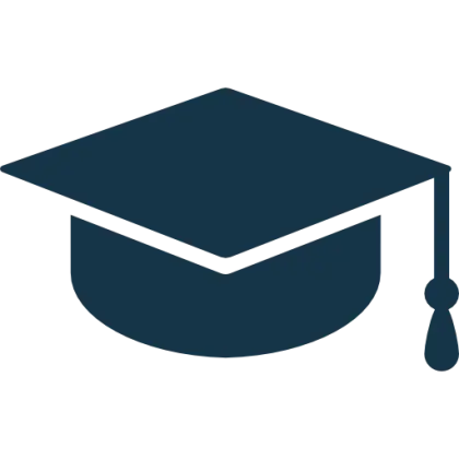 Symbol of Graduation Cap for Academic Achievement
