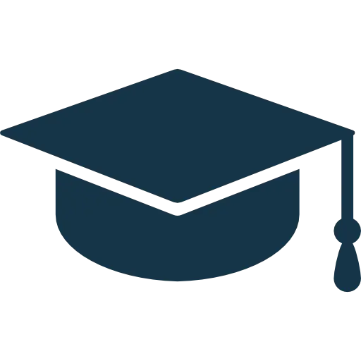 Symbol of Graduation Cap for Academic Achievement