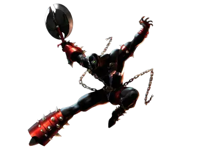 Action Superhero with Chains