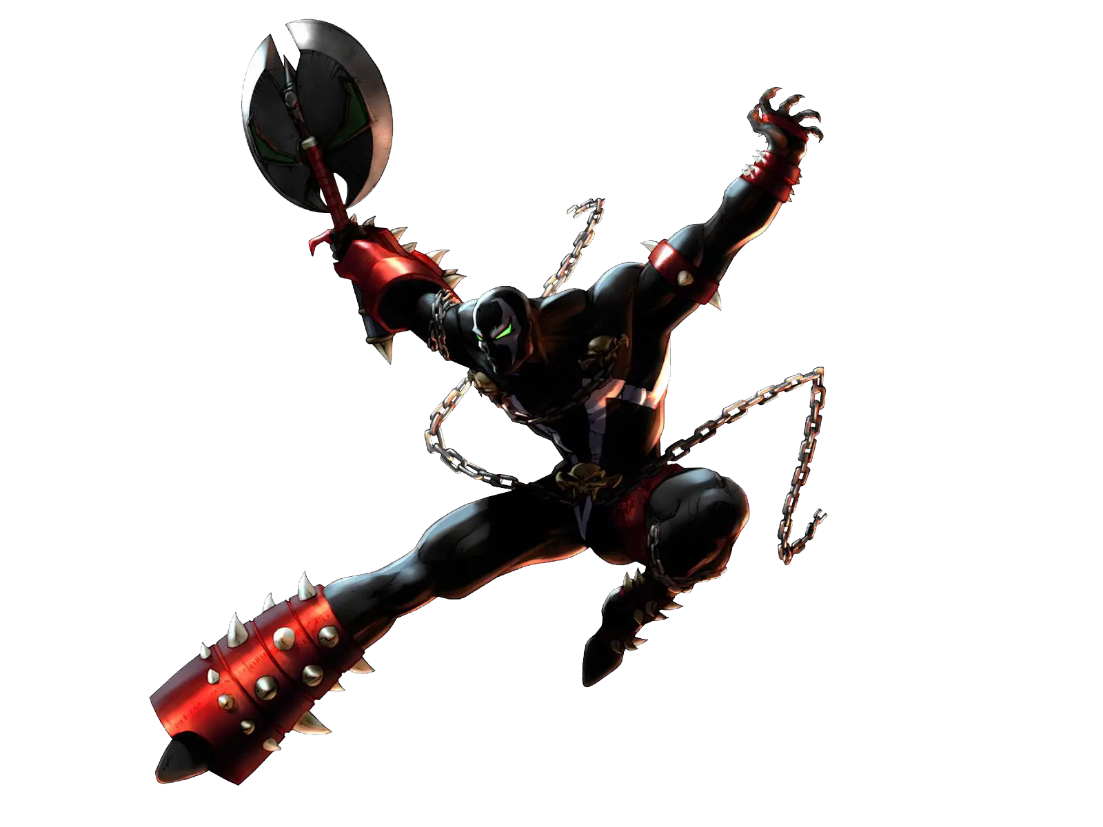 Action Superhero with Chains